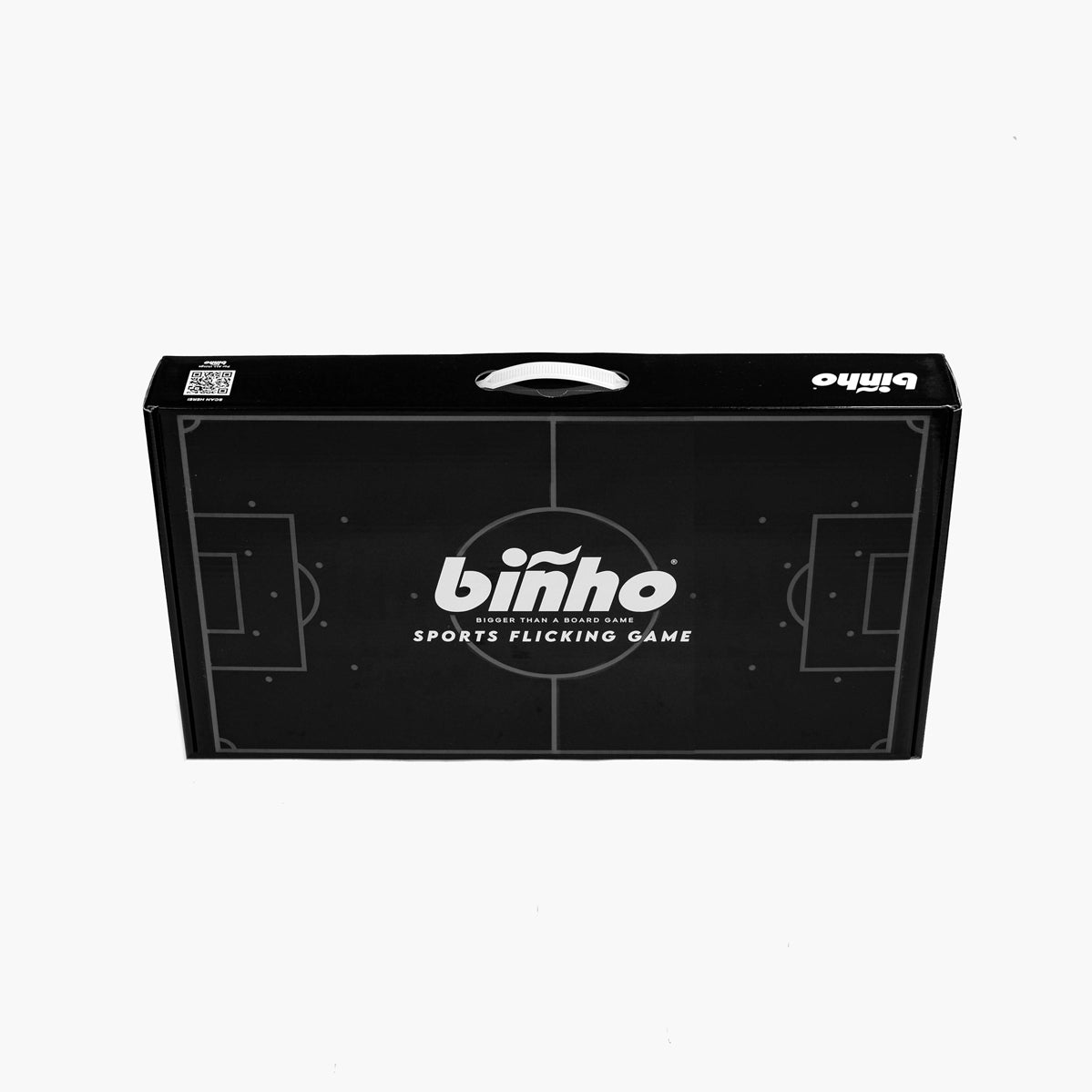 Binho Classic Black Turf Tabletop Soccer Game, Flick Soccer Board