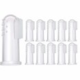thumbnail image 1 of ZECATL Dog Toothbrush for Dog Teeth Cleaning, Soft Silicone Finger Toothbrush for Dogs, Comfortable, No Damage to Gums, Natural, EP, Used as Cat Toothbrush and All Pet as Well(10PCS), 1 of 9