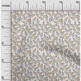 thumbnail image 1 of oneOone Georgette Viscose Fabric Leaf Leaves Print Fabric BTY 42 Inch Wide, 1 of 1