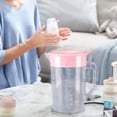 thumbnail image 5 of Dvruxg 2000ml Large Capacity Water Jug Clear Scale Measuring Cup Cooler High Transparency Home and Office Kettle Easy Clean Food-Grade Plastic Jug, 5 of 5