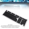 thumbnail image 4 of Brazilian Portuguese Mechanical Keyboard Keycaps, Translucent Retro Profile Keycaps Full Set for 61 64 68 84 87 96 98 100 104 108 Keys Keyboard, Double Shot Keycaps for Gaming, 4 of 7