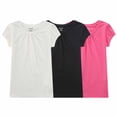 thumbnail image 1 of Bienzoe Girl's School Uniform Breathable Quick-Dry T-Shirt PackA 4/5, 1 of 12