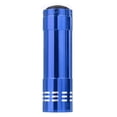 thumbnail image 3 of UsRHHA Mini Aluminum UV Flashlight 9 LED Blacklight, Portable Violet Torch for Curing Detection, Ultraviolet Lamp, 3 of 7