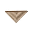 thumbnail image 2 of Komiseup Creativness Triangular Wooden Wall Mounted Plants Stand And Shelving Unit Wooden Plants Stand For Home Decor, 2 of 6