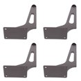 thumbnail image 1 of Raindrops 4Pcs Coffee Metal Sofa Legs Stable Modern Furniture Legs for Home Sofa Cabinet and Table Support, 1 of 6