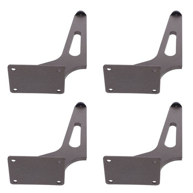 Raindrops 4Pcs Coffee Metal Sofa Legs Stable Modern Furniture Legs for Home Sofa Cabinet and Table Support