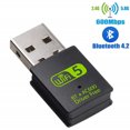 thumbnail image 1 of Adaptateur 2 en 1 Sans Fil CA 600 Mbps 2.4G+5G USB + Bluetooth, 1 of 1