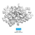 thumbnail image 3 of 1/8" 3mm Aluminum Crimping Loop Sleeve Double Ferrule, Silver 100pcs, 3 of 5