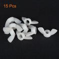 thumbnail image 3 of Unique Bargains M10 Wing Nuts Butterfly Nut Nylon White 15 Pack, 3 of 5