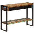 thumbnail image 1 of vidaXL Table Console 110x30x76 cm Bois Massif Recyclé, 1 of 5