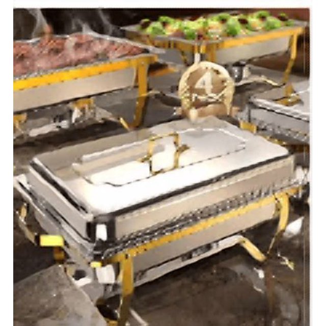 9L Alcohol Dining Stove 201 Stainless Steel Dining Bowl