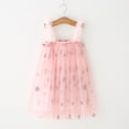 thumbnail image 3 of LEEy-world Vêtements pour Bébé Fille, Robe en Dentelle à Manches Bouffantes pour Enfants, Robe en Denim pour Fille, Robe de Princesse, Rose, 3 of 3