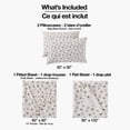 thumbnail image 2 of Mainstays Queen Flannel Sheet Set, 2 of 8