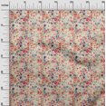 thumbnail image 3 of oneOone Cotton Poplin Red Fabric Floral Sewing Craft Projects Fabric Prints By Yard 56 Inch Wide, 3 of 4