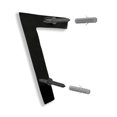 thumbnail image 2 of NACH 4 to 8 Inch Aluminum House Address Number Series - Stylish Floating Address Plaque for Home/Business Use - Modern Metal Numbers for Mailbox/Front Door - Maximum Rust Protection, Indoor/Outdoor, 2 of 13
