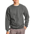 thumbnail image 1 of Hanes 10 oz ULTIMATE COTTON Fleece Crew Charcoal Heather XL, 1 of 5