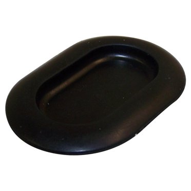Fits 2007-2013 Jeep Wrangler JK Crown Automotive Body Panel Plug 55397226AA Black; Rubber
