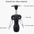 thumbnail image 3 of Best Utensils Professional Corkscrew Zinc Alloy High Quality Lever Opener Corksc, 3 of 5