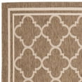 thumbnail image 2 of Safavieh Courtyard Brown Indoor Outdoor Rug - Runner 2'3" x 18', 2 of 5