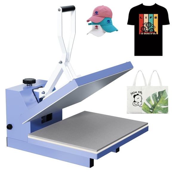 BeesClover 16x24 Type Hot Press Machine, Digital Professional Hot Press Machine, Rapid Heating, Industrial Quality, Industrial Digital Heat Transfer Machine with Adjustable Pressure