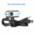 thumbnail image 4 of CUITING Built-in Microphone Webcam HD Glass Lens Webcam for Windows 7/8/10/11  USB 2.0, 4 of 17