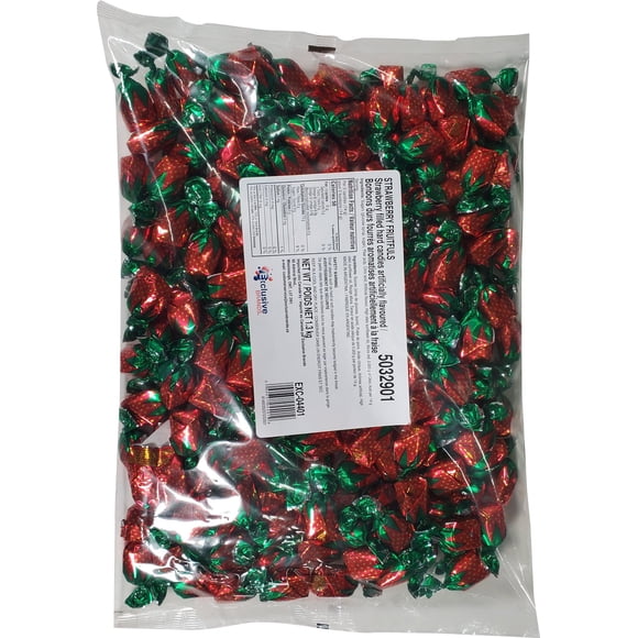 David Roberts Exclusive Assorted - Strawberry Filled Candy - 1ct - 1.3kg - Premium Hard Candy with a Luscious Fruit Center (1ct)