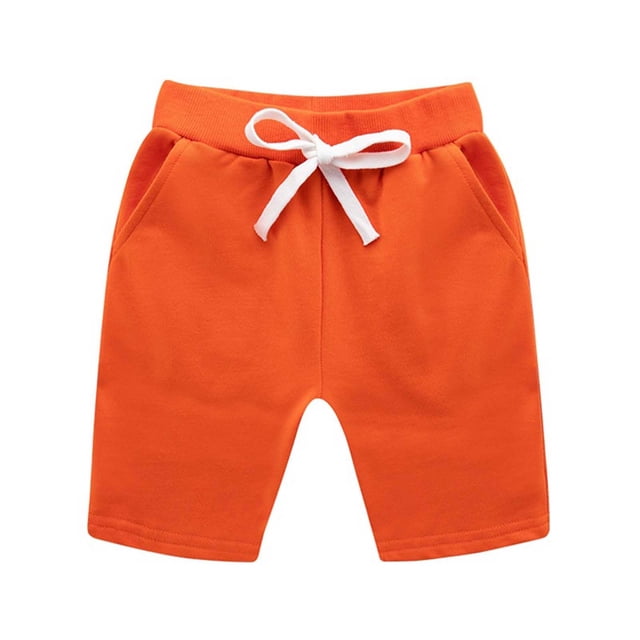 Kcodviy Kids Toddler Baby Girls Track Shorts Boys Solid Spring Summer Cotton Shorts Ruffle Clothes Gymnastic Outfits for Girls Ballet Clothes Girls Outfits