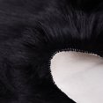 thumbnail image 3 of Unique Bargains Soft Faux Sheepskin Fur Solid Plush Area Rug Carpet Pad for Bedroom Floor Mats Rectangle, 3 of 8