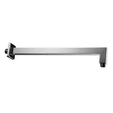 akuaplus® Wall mount shower arm square 16-1/2 in. with flange.