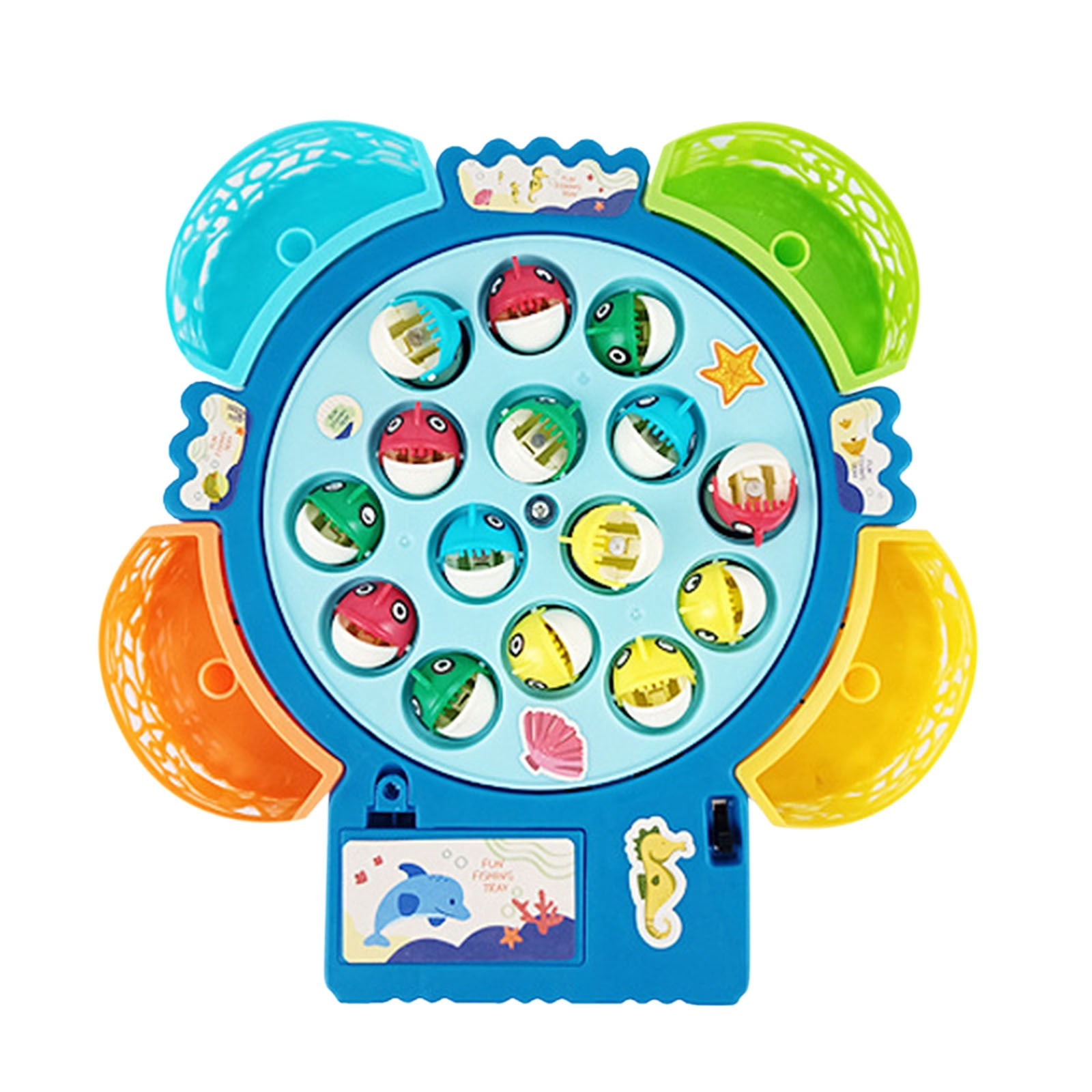 Jeu de Pêche Jeux de Société Musical Magnétique Poisson Jouets avec 2 Cannes à Pêche pour Les Enfants 3 4 5 (Couleur Aléatoire) - Jeux - Jouets Jeu de Pêche Jeux de Société Musical Magnétique Poisson Jouets avec 2 Cannes à Pêche pour Les Enfants 3 4 5 (Couleur Aléatoire) - Jeux - Jouets