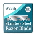 thumbnail image 1 of Waysh Barber Razor Blades, 800 Count Bulk Supply, 1 of 7