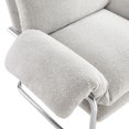 thumbnail image 4 of Modway Ansel Boucle Fabric Accent Chair in Newsprint, 4 of 9
