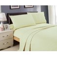 thumbnail image 1 of Italian Design 1800 Series Egyptian Comfort Super Soft Embroidery 4 Piece Sheet Set (Full, Green), 1 of 2