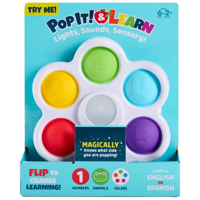Chuckle & Roar Pop & Learn Interactive Game for Ages 6 months - 2+ years by Buffalo Games