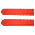 thumbnail image 1 of KAKOWELY 2pcs Chainsaw Bar Cover 12 Inch Chain Saw Bar Protective Cover Scabbard Guard Plastic Parts Tools Plate Protect Anti Scratch Garden Accessories Replacement,19.29X"X3.94"X0.51", 1 of 4