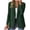 Army Green, variant on Summer Blazers Women's Fashion Solid Button Suit Coat Long Sleeve Hatless Casual Coat/Jackets Ladies Blazers Beige XL