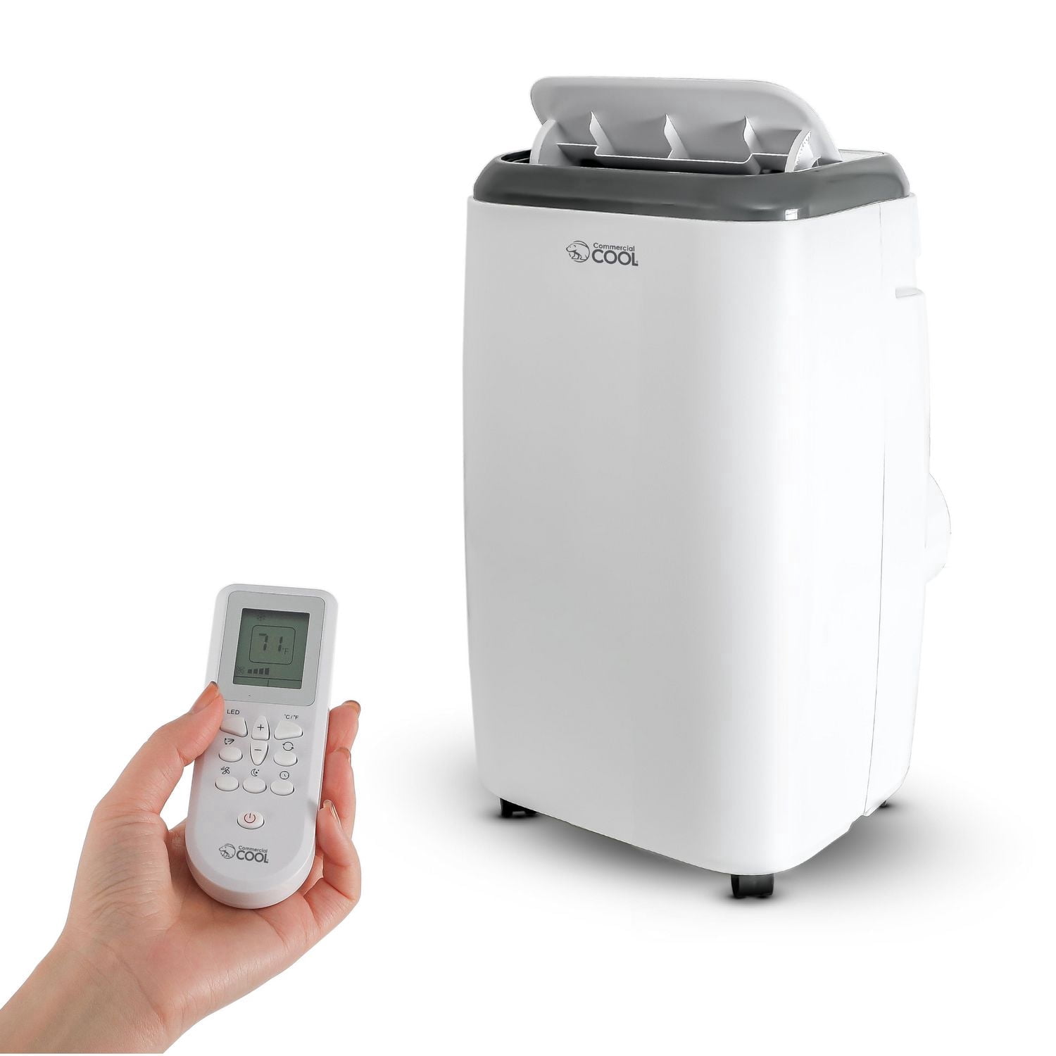 Commercial Cool 12,000 BTU ASHRAE 128 Portable Air Conditioner, 350 Sq. Ft., 8,000 BTU SACC/CEC