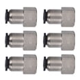 thumbnail image 1 of Raccords à Pousser pour Connecter, Adaptateur de Tube à Pousser pour Performance d'Étanchéité pour Équipement d'Automatisation, 1 of 8