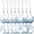 thumbnail image 1 of Qjuhung Bird Deterrent Reflective Discs Repellent Swivel Outdoor 8 Pack, 1 of 7