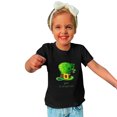 thumbnail image 4 of Penkiiy Haut à Manches Courtes Imprimé Col Rond Mignon pour Garçons et Filles 5-6 Ans Noir, 4 of 6
