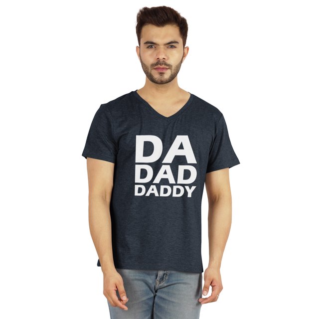 Inkmeso Mens Tshirt Da Dad Daddy€ Graphic Tshirt For Dad Gift Tee Shirt For First Time Daddy