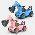 thumbnail image 3 of Construction Vehicle Toy Plastic Color Changing Excavator Toy Car Toy for Kids, 3 of 10