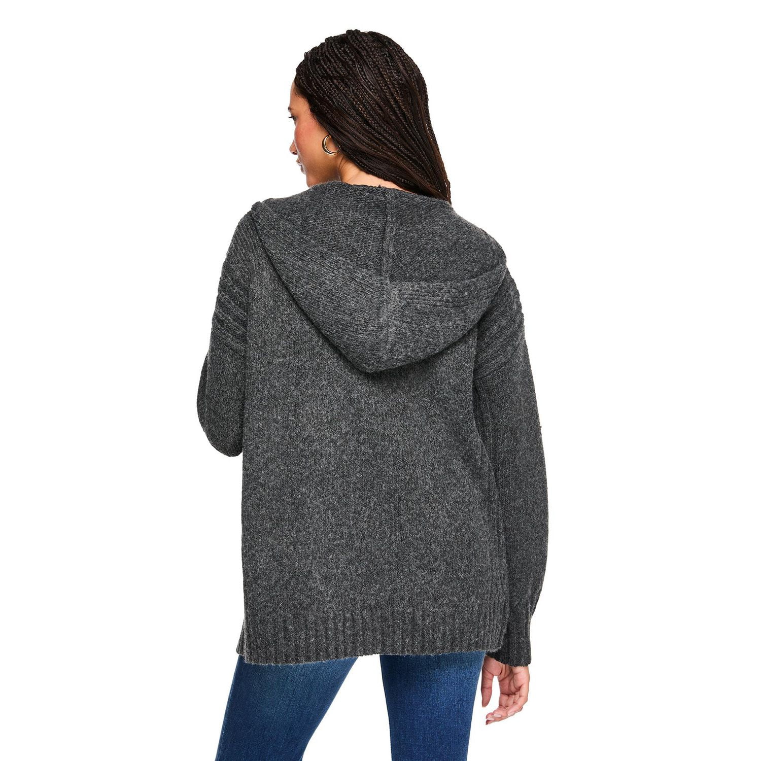 Cardigan ouvert à capuchon Wild Skye pour femmes