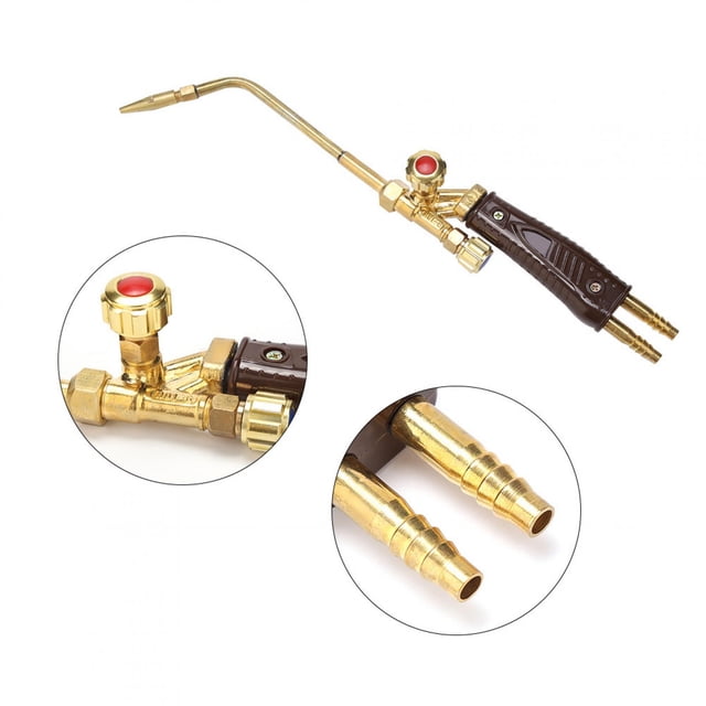 LAFGUR Copper Oxygen Torch Injection Type Welding Torch For Industry Oxy-Acetylene Welding Mechanical Oxy-Propane Welding