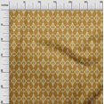 thumbnail image 2 of oneOone Cotton Poplin Fabric Geometric Ikat Print Fabric By Yard 42 Inch Wide, 2 of 4