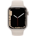thumbnail image 2 of Restored Apple Watch Series 7 (GPS, 45mm) - Starlight Aluminum - Starlight Sport Band (Refurbished), 2 of 3