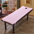 thumbnail image 2 of DOLITY Lot de 2 Pcs Beauté Massage Lit Facial Linge de Table Housse de Drap Protège-Matelas avec Rose, 2 of 9