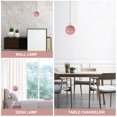 thumbnail image 4 of Shisuyan Lighting Fixture Replacement Round Globe Glass Lamp Shade Romantic Glass Lampshade, 4 of 9