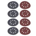 thumbnail image 4 of Papier de Sable, 100 Pcs Disques de Ponçage Ronds 5 Po Disque de Ponçage Construction Robuste, 4 of 8