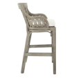 thumbnail image 3 of Plantation Bar Stool with Gray Wood Rattan Frame Fully Assembled, 3 of 5